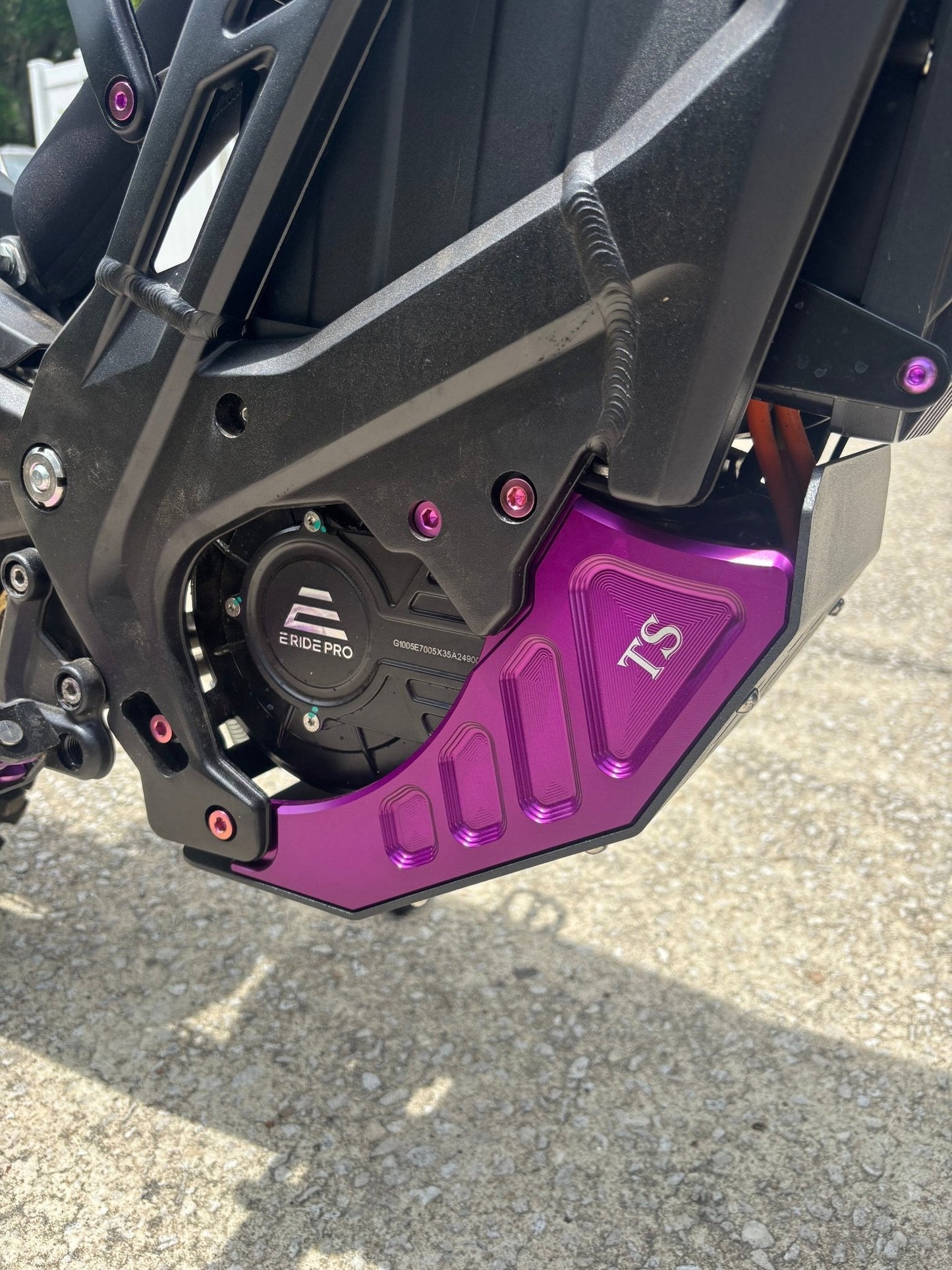 Premium Aluminum Bash Plate for E-Ride Pro SS 2.0