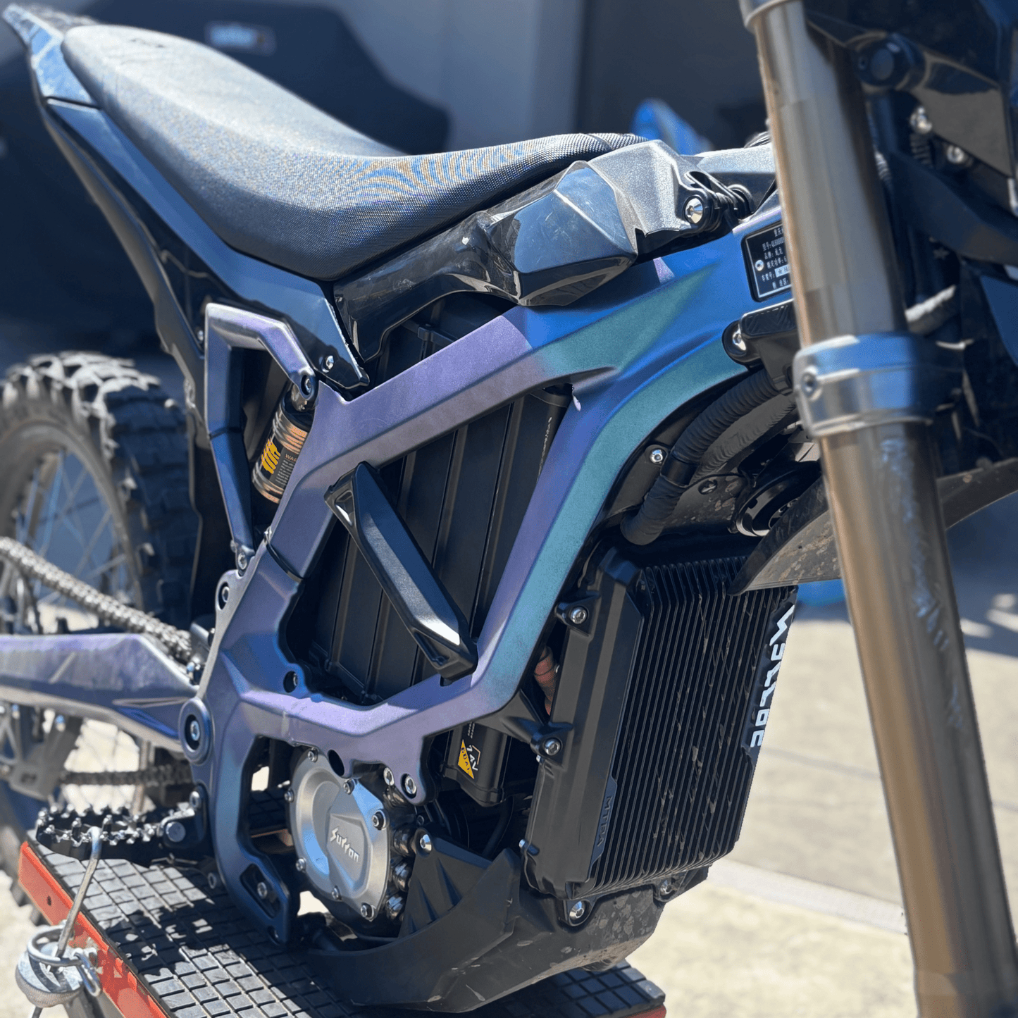 Surron Ultra Bee "Coated" Frame Guards