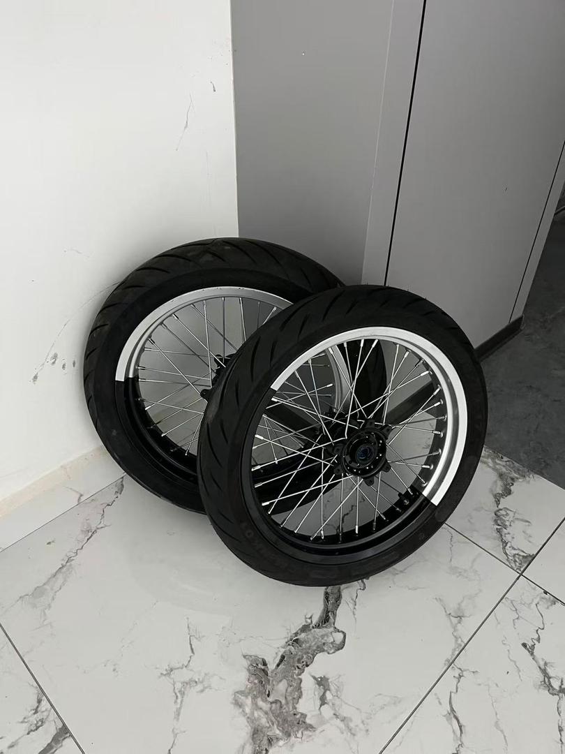 Ultra Bee Custom Supermoto Wheel set