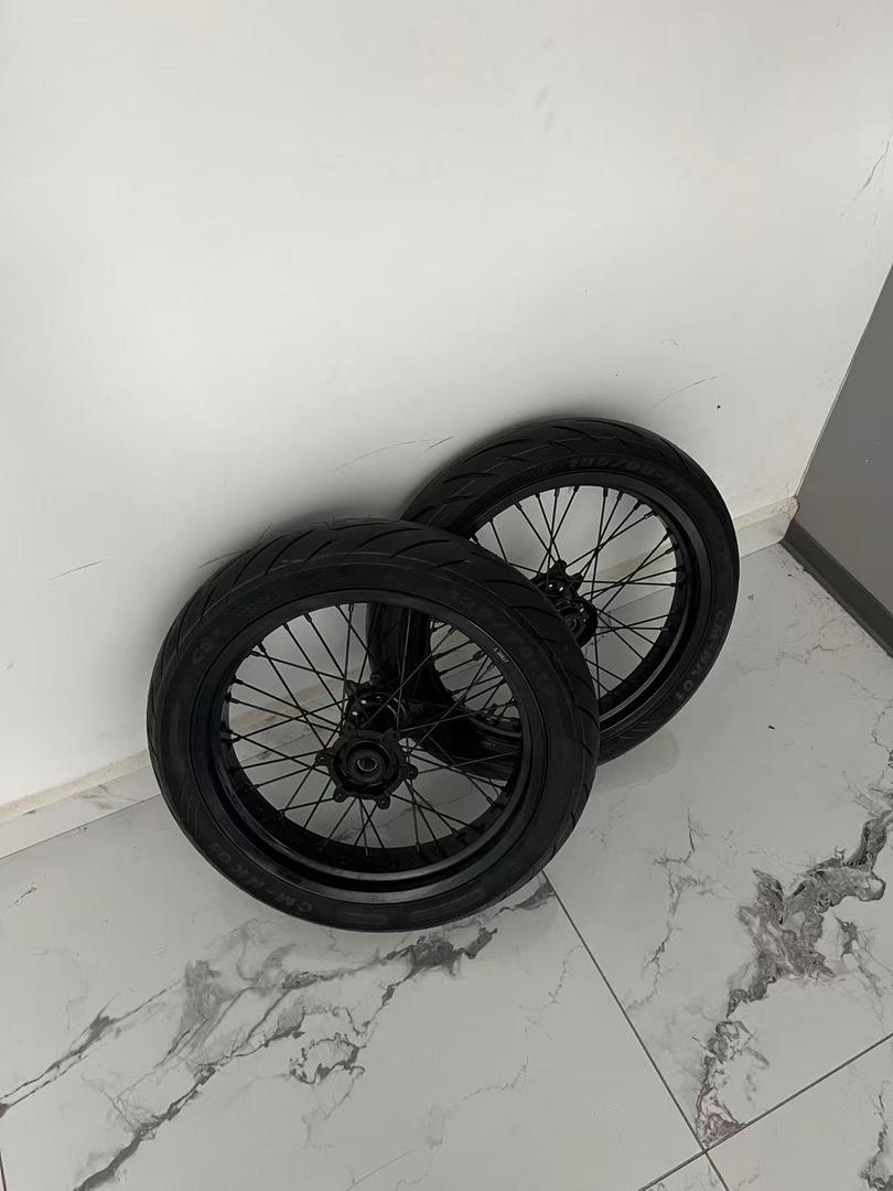 Ultra Bee Custom Supermoto Wheel set