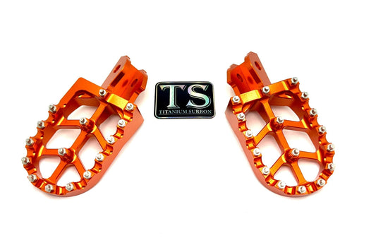 Anodized Aluminum Foot Pegs for Surron, E-Ride Pro, 79 Bike