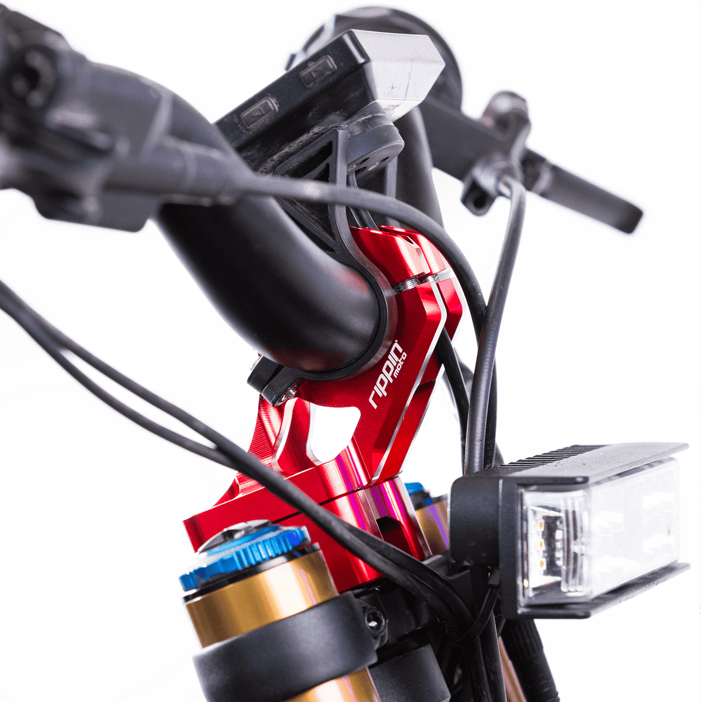 E-Moto Bar Mount for E-Ride PRO, Talaria & Surron LBX with 1" Riser